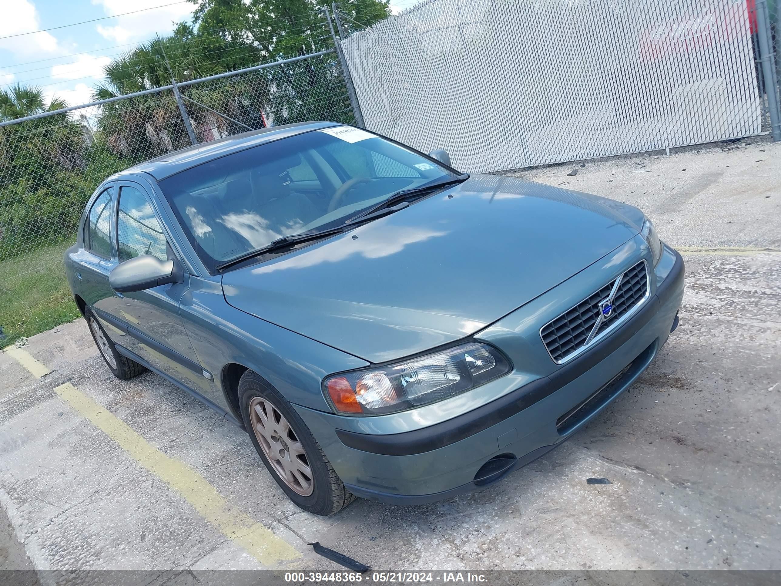 VOLVO S60 2002 yv1rs61r822160565