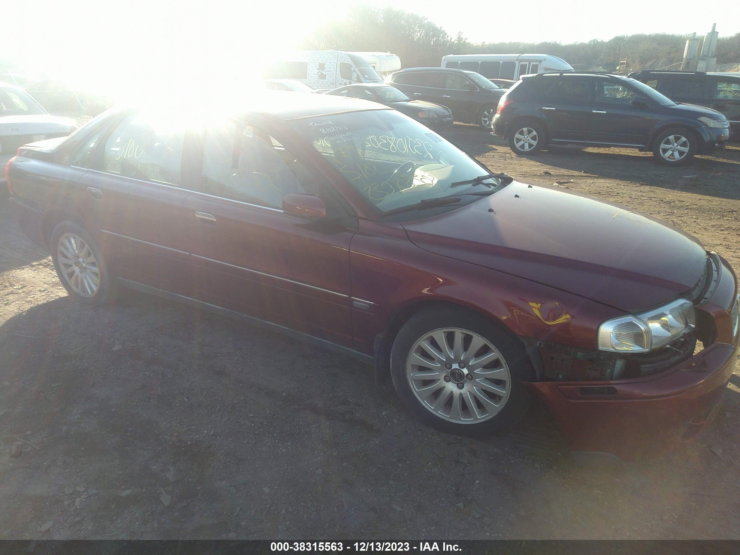 VOLVO S80 2006 yv1ts592661426118