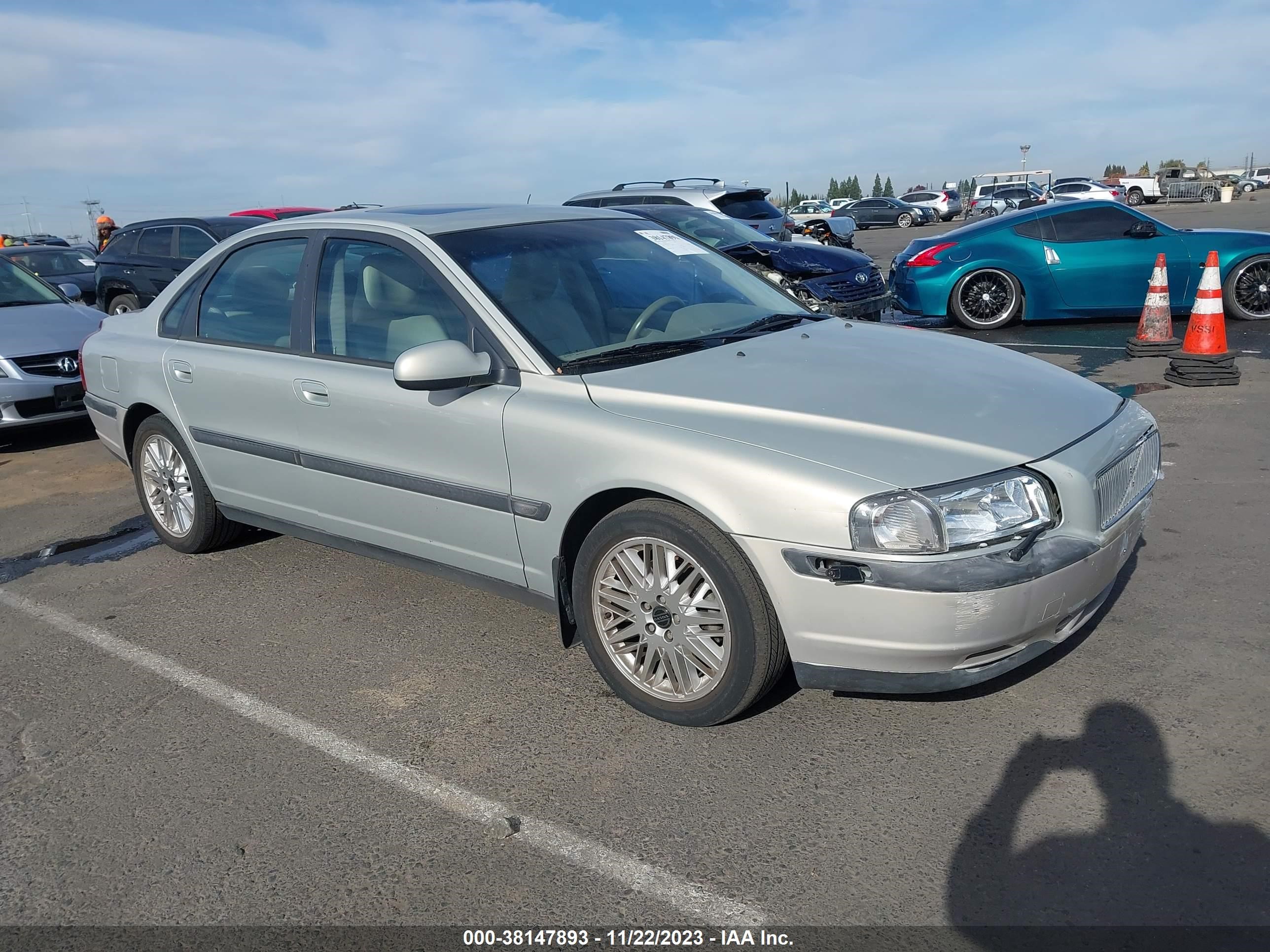 VOLVO S80 2002 yv1ts92d221242159