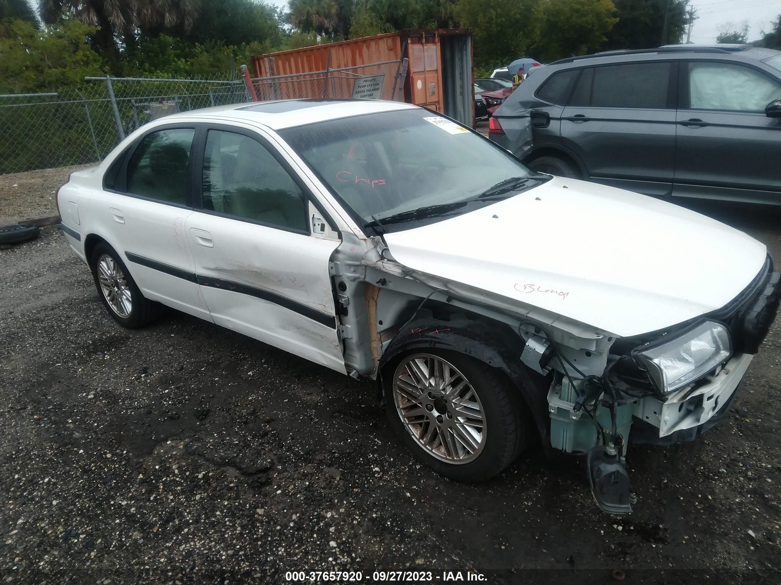 VOLVO S80 2002 yv1ts92d421244835