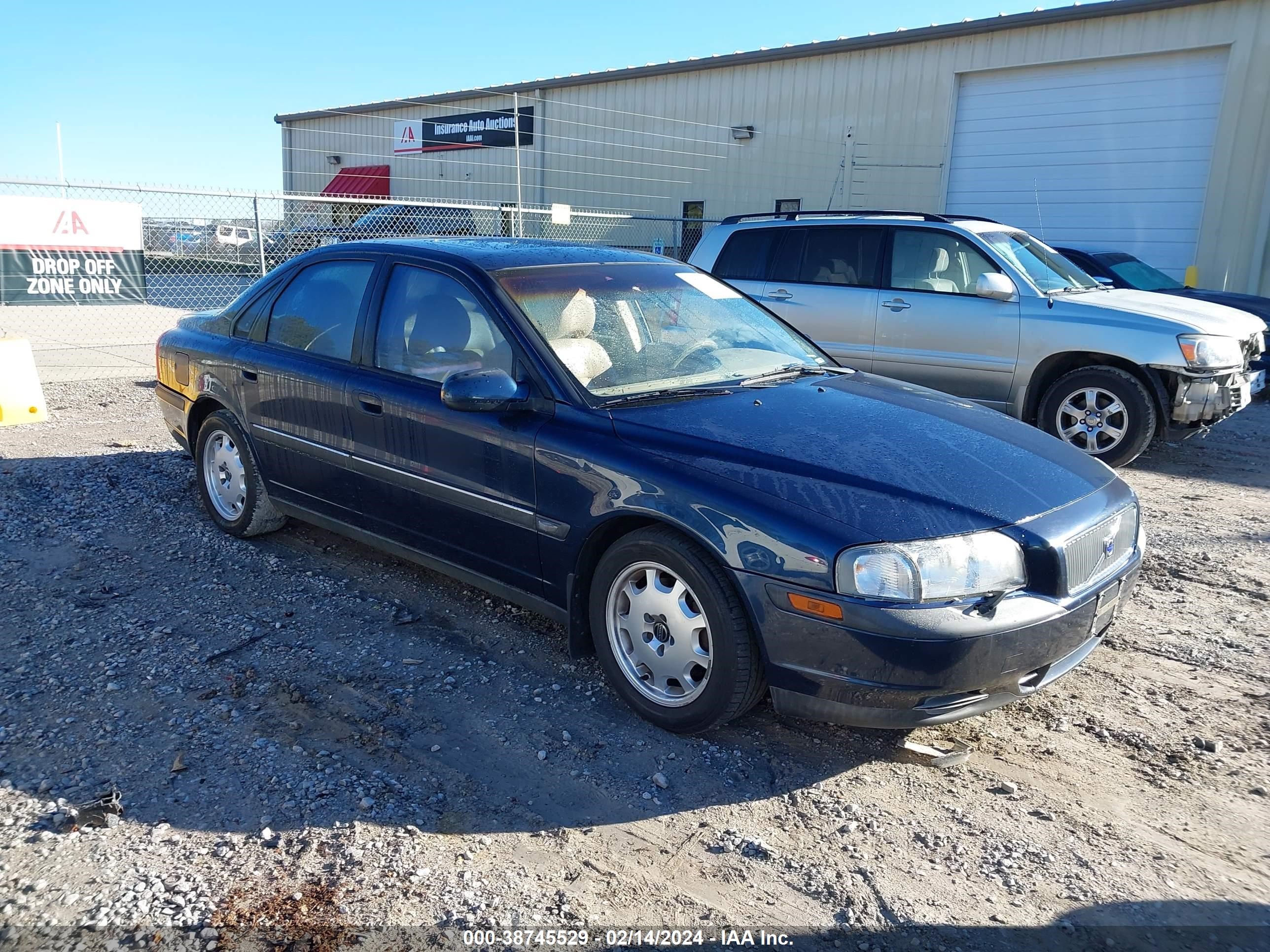 VOLVO S80 2001 yv1ts94d511154251