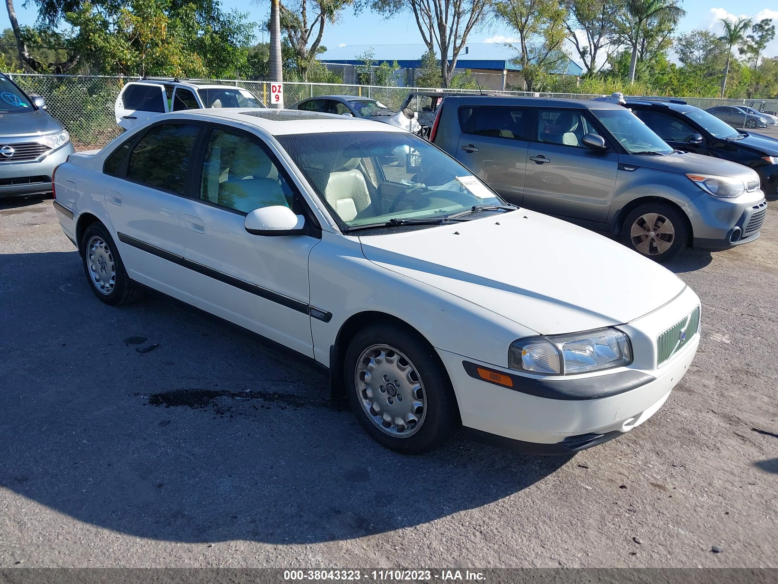 VOLVO S80 2000 yv1ts94d7y1126154