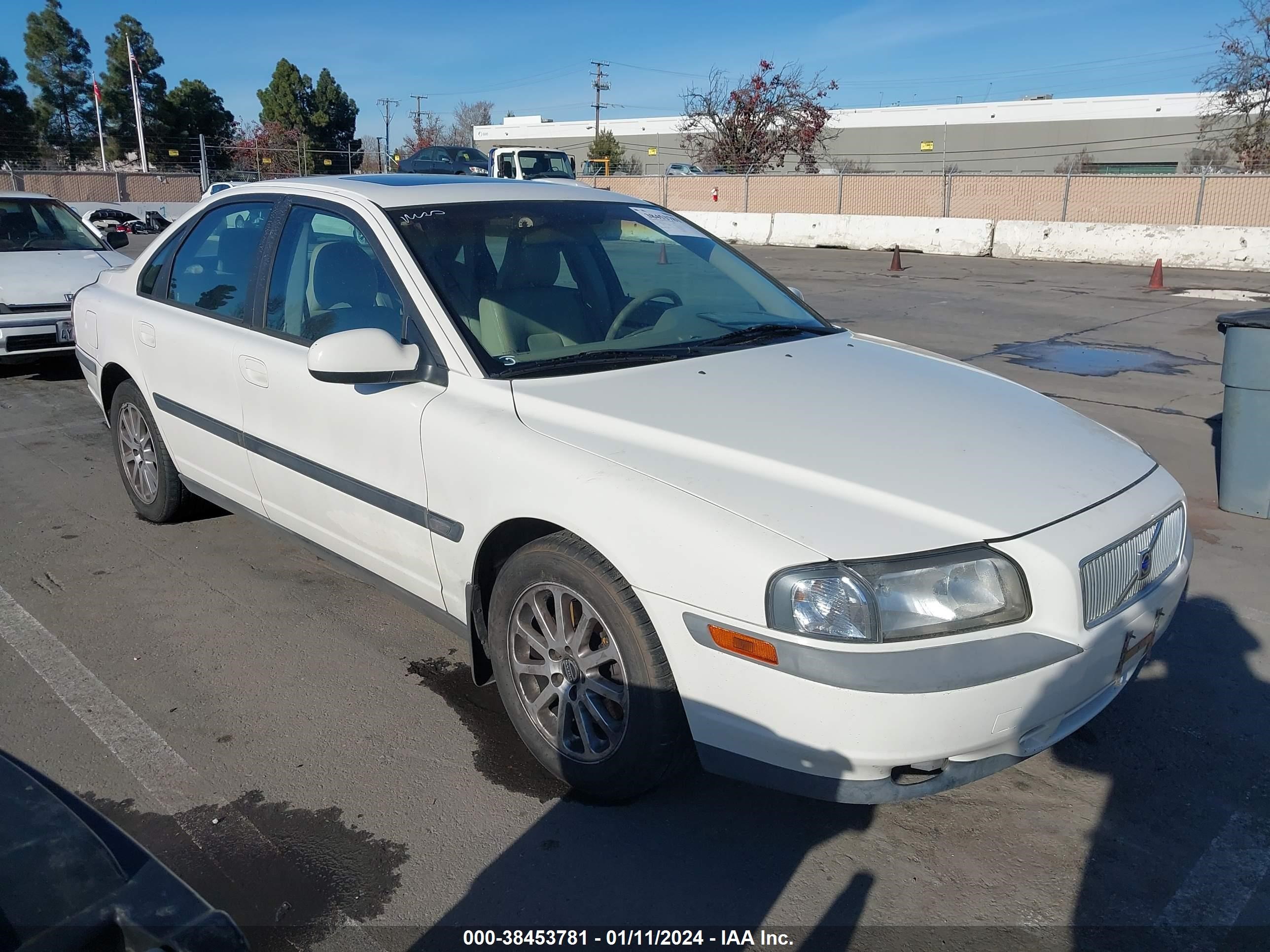 VOLVO S80 2000 yv1ts94d9y1083534