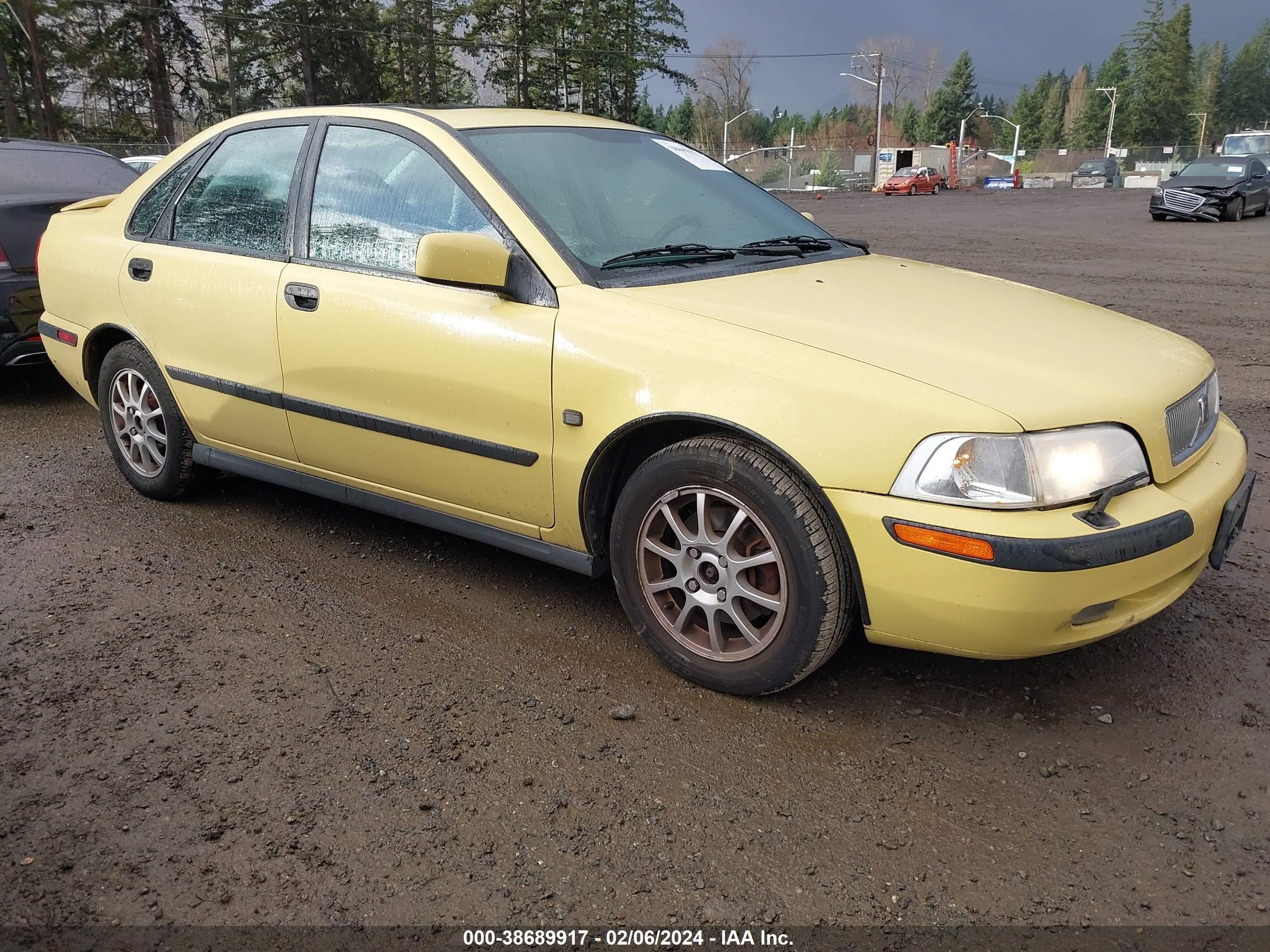 VOLVO S40 2001 yv1vs29501f620656