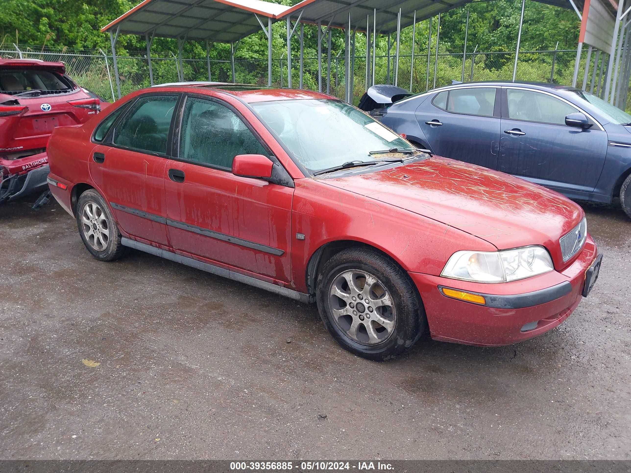 VOLVO S40 2001 yv1vs29521f712593