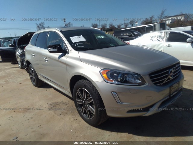 VOLVO XC60 2017 yv440mrrxh2187657