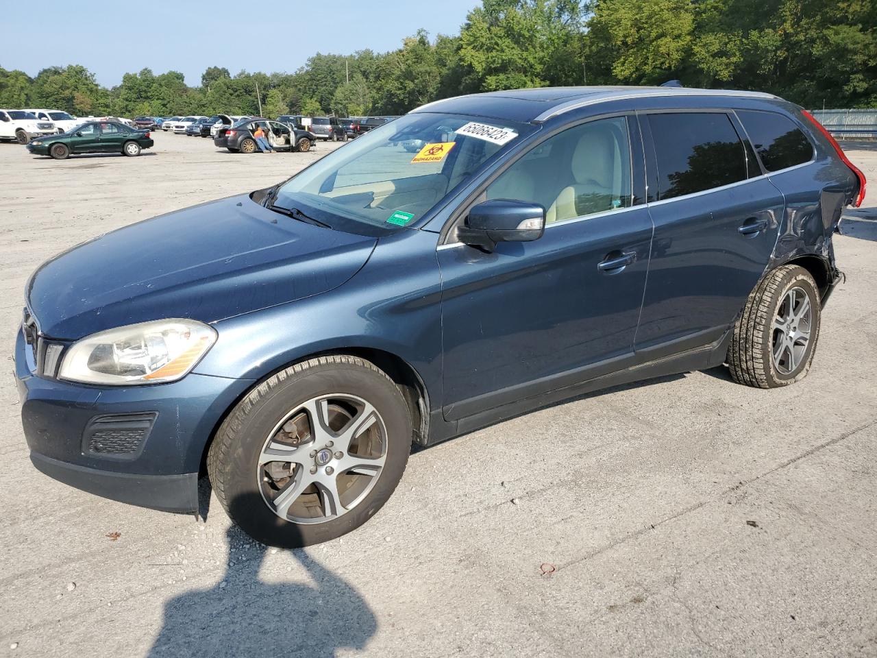 VOLVO XC60 2011 yv4902dz0b2154708