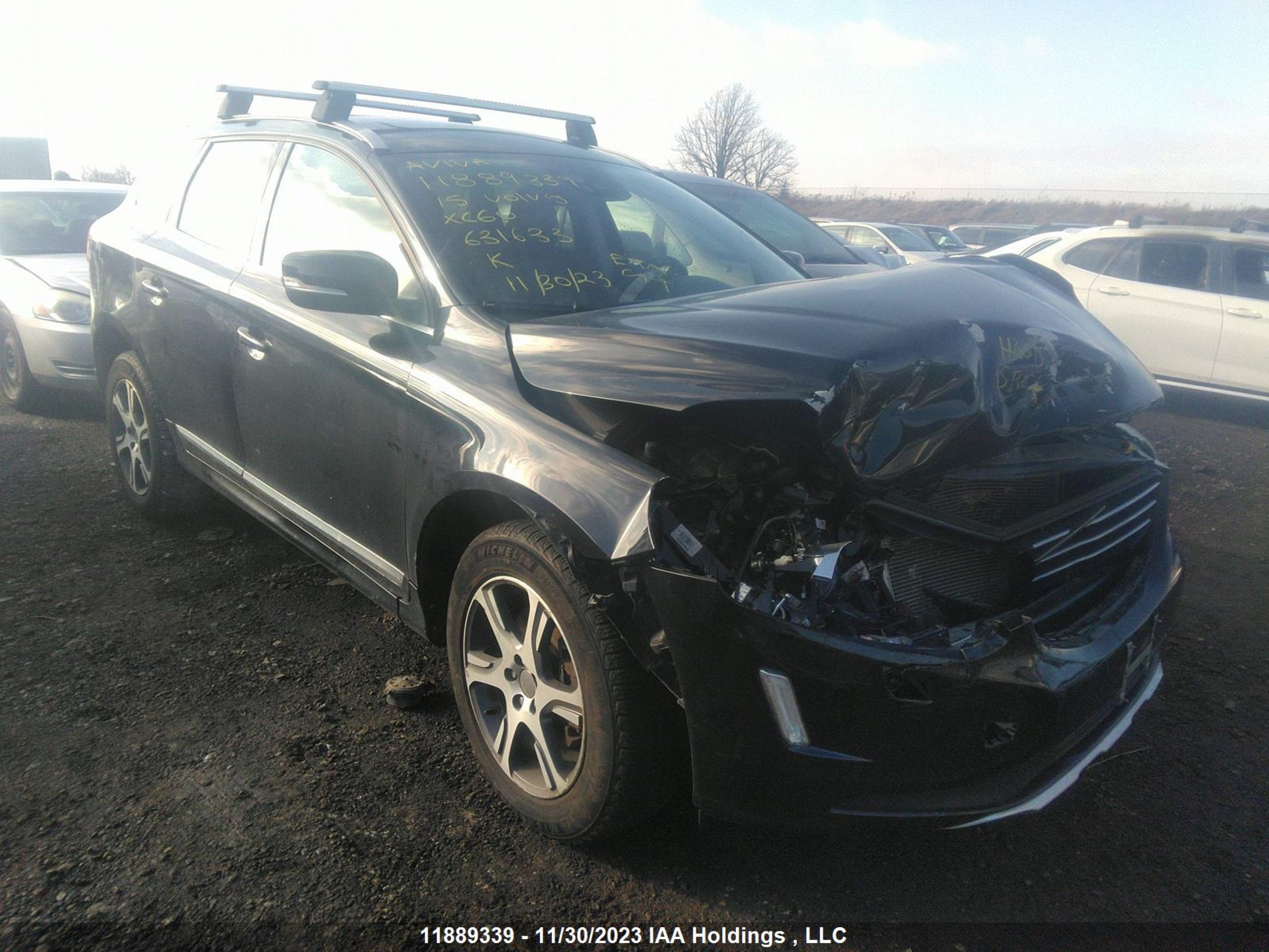 VOLVO XC60 2015 yv4902rk1f2631633