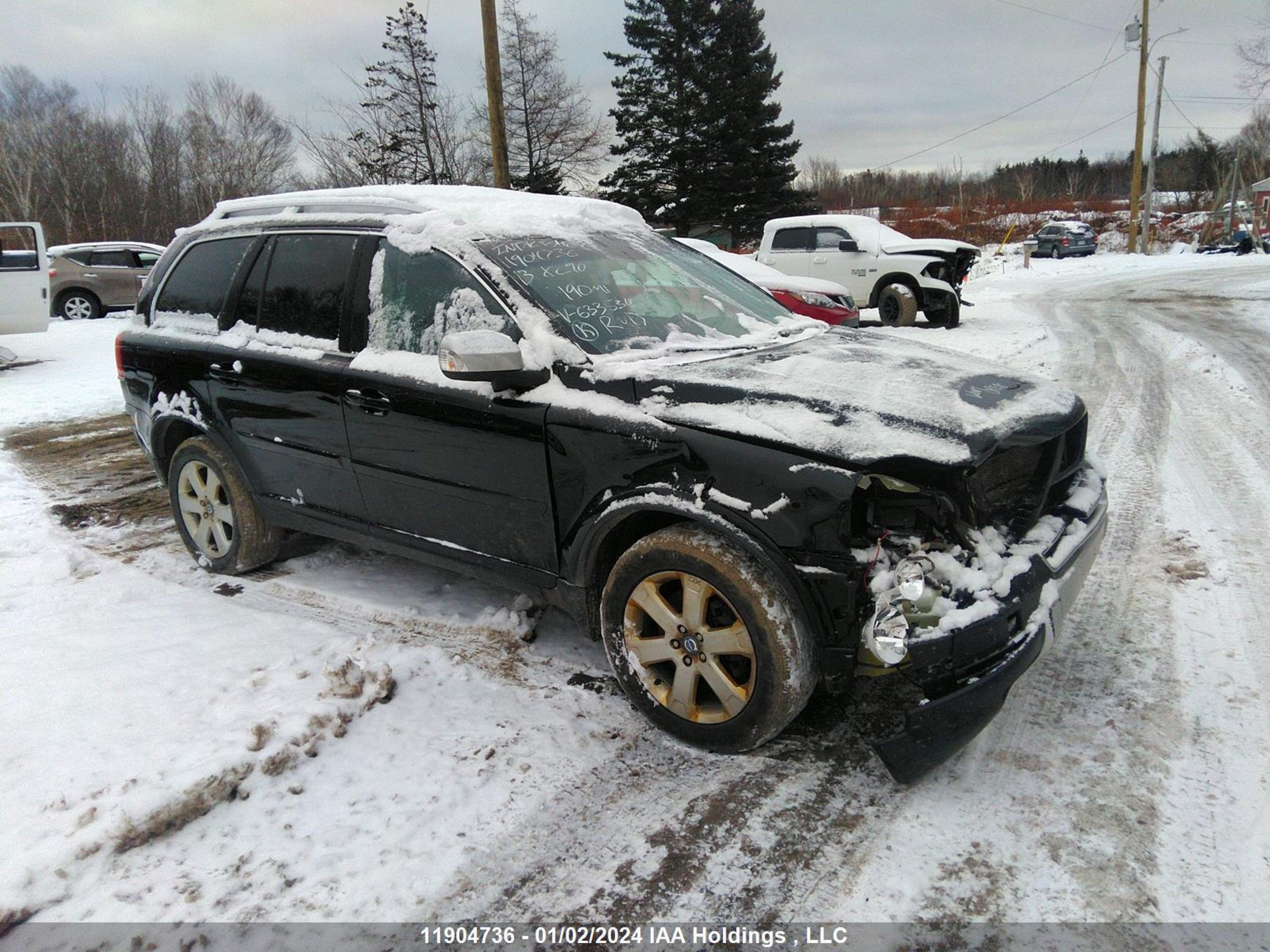 VOLVO XC90 2013 yv4952cz6d1633534