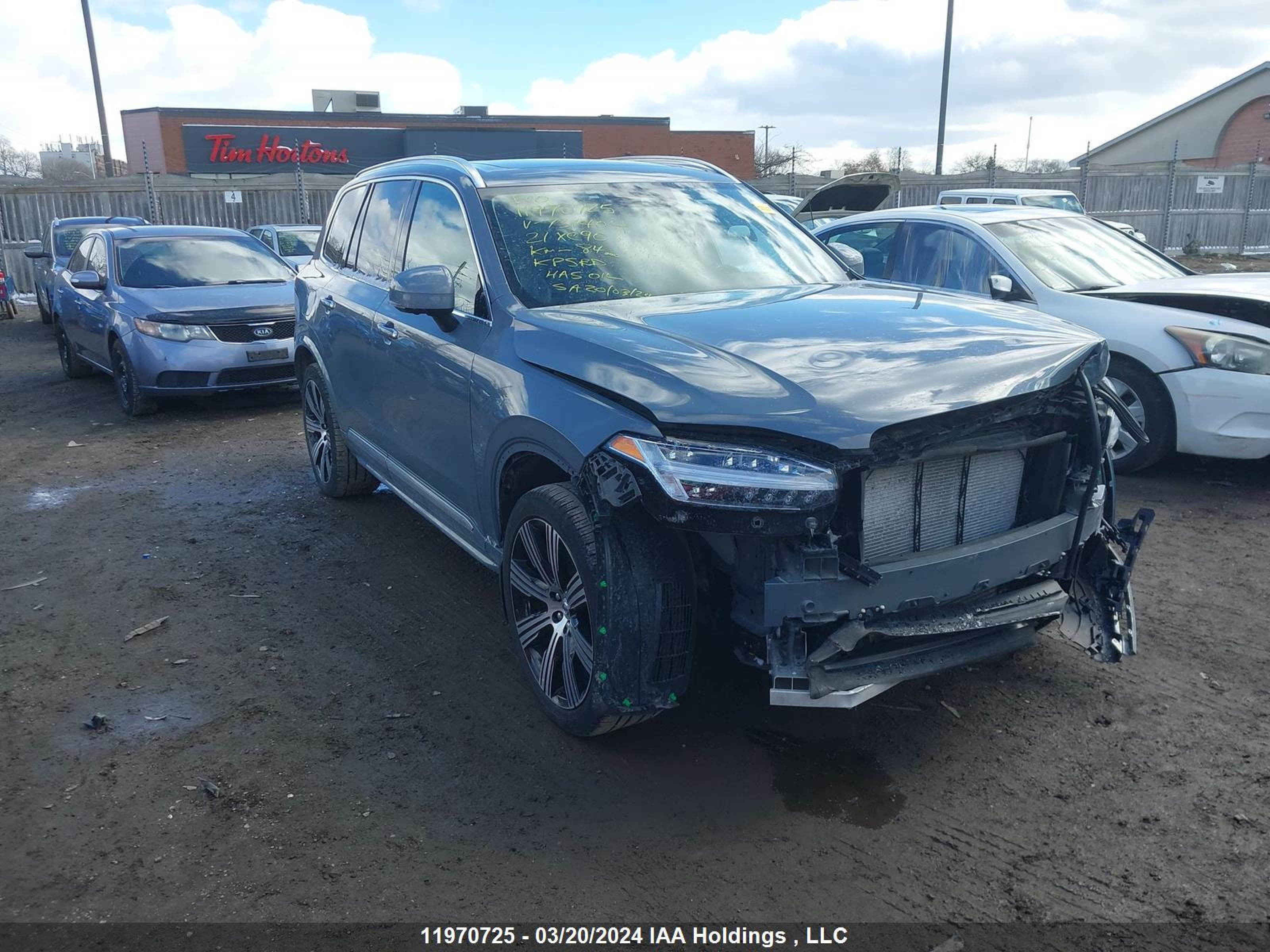 VOLVO XC90 2021 yv4a221l6m1731404