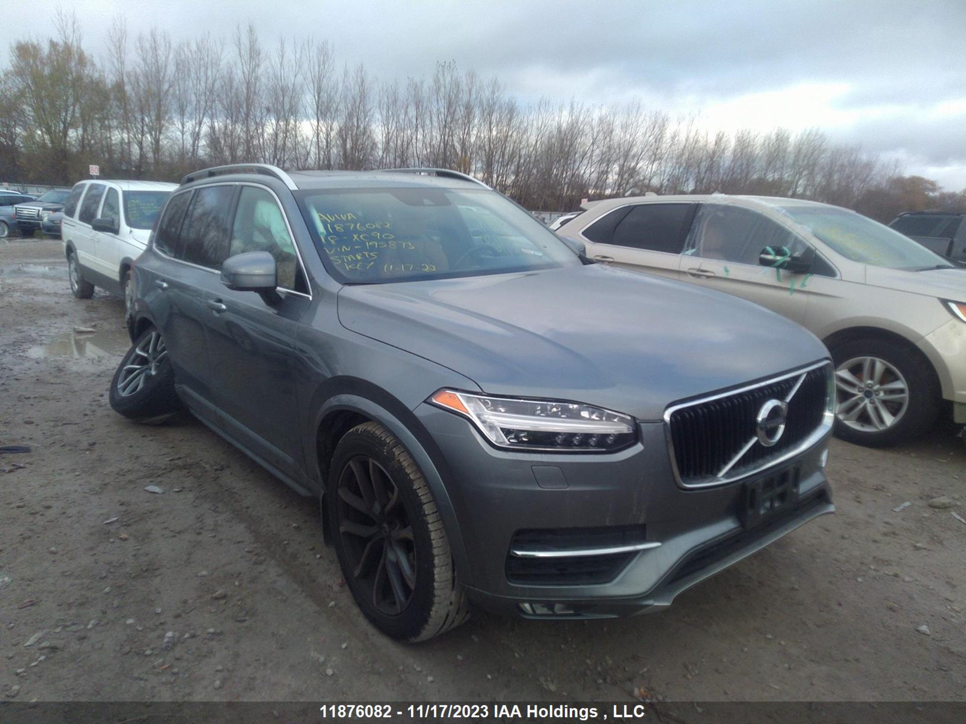 VOLVO XC90 2018 yv4a22pk8j1195873