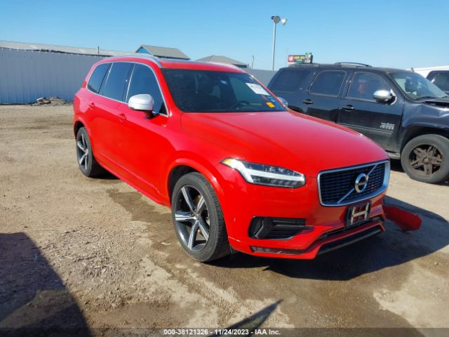 VOLVO XC90 2016 yv4a22pm3g1042795