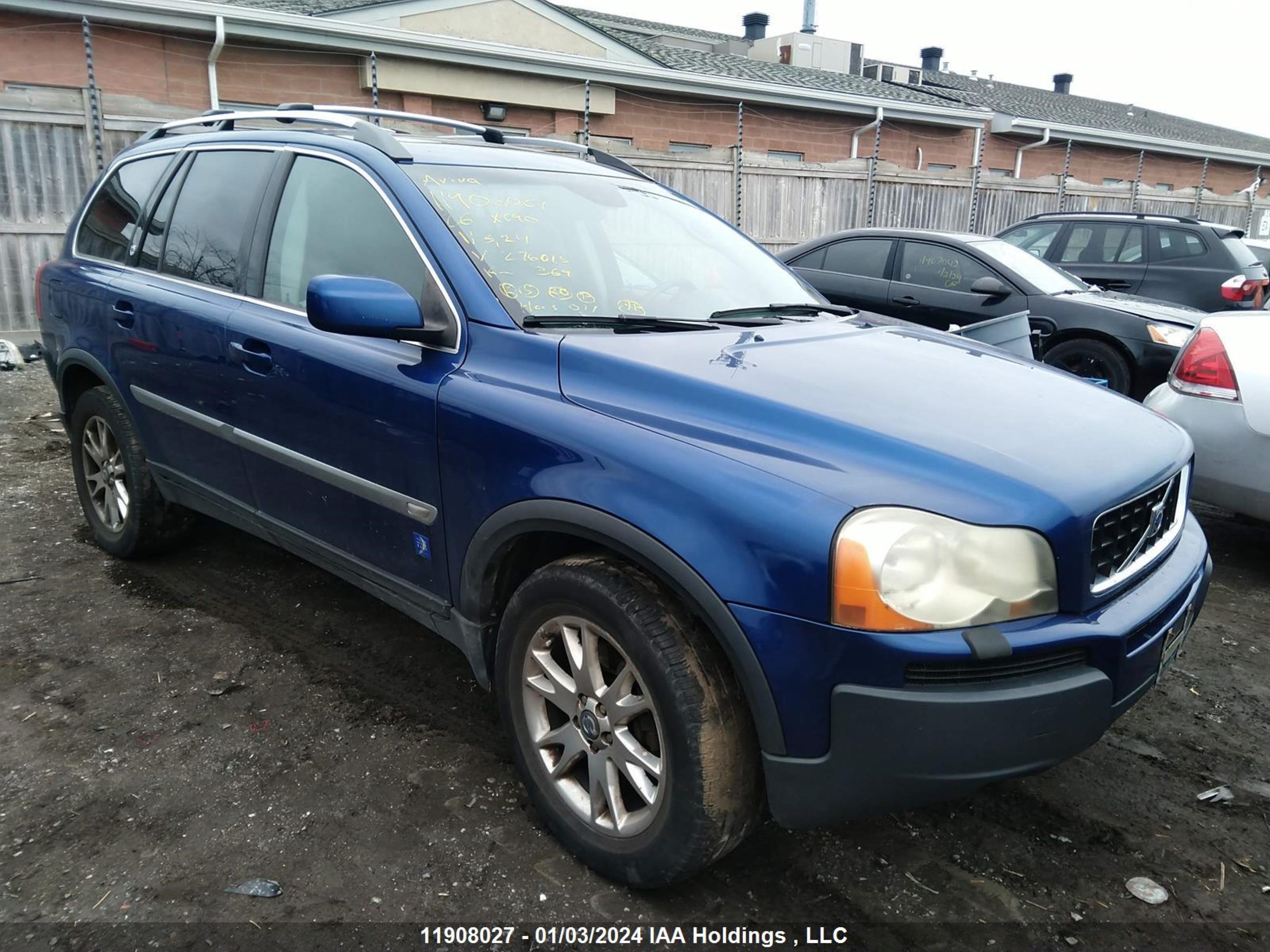 VOLVO XC90 2006 yv4cz592x61276013