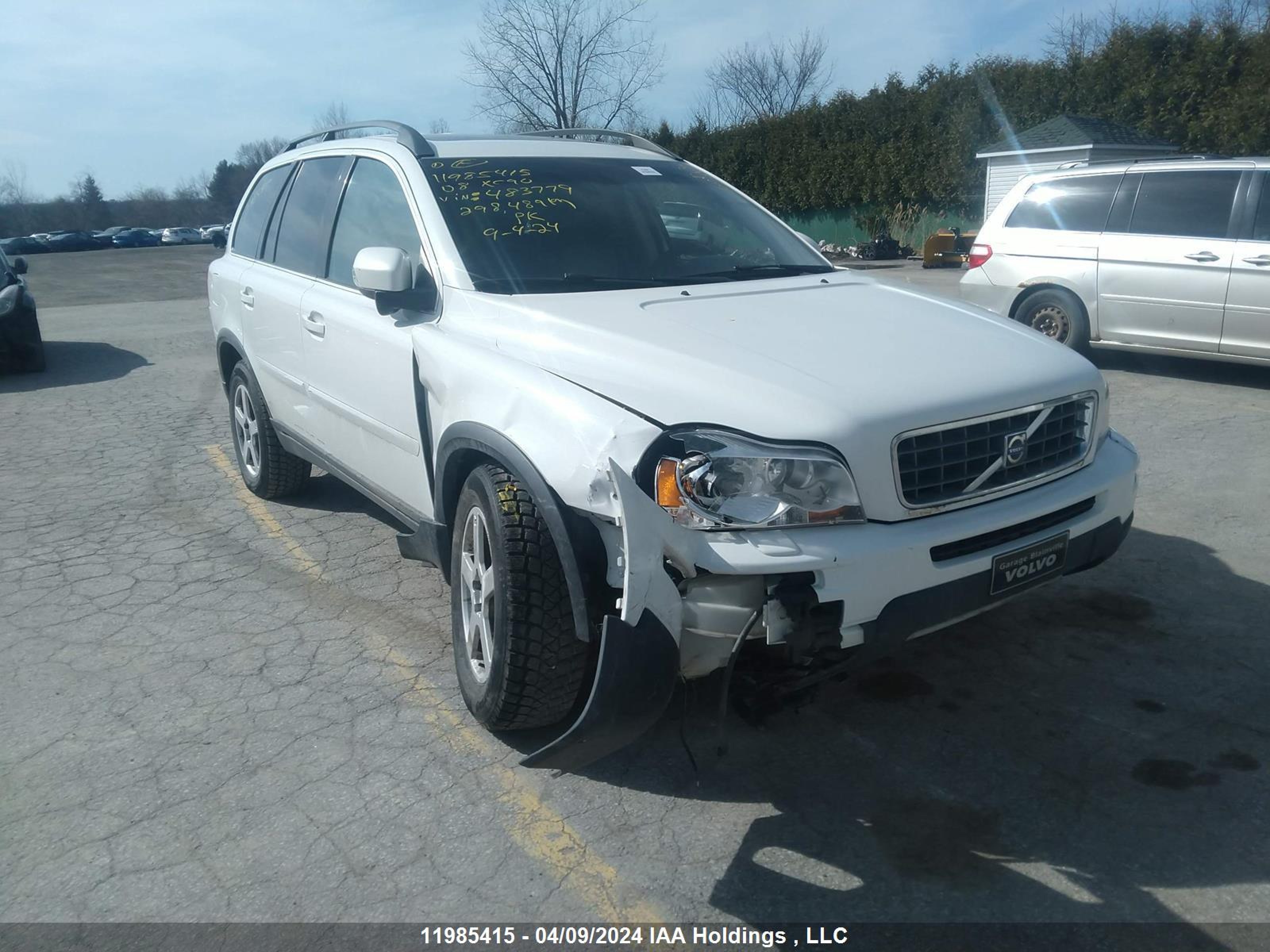 VOLVO XC90 2008 yv4cz982281483779