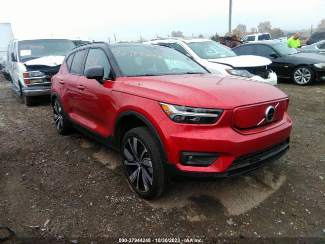 VOLVO XC40 RECHARGE PURE 2022 yv4ed3ub4n2702242