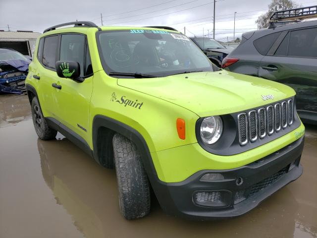 JEEP RENEGADE S 2017 zaccjaab1hpg17641