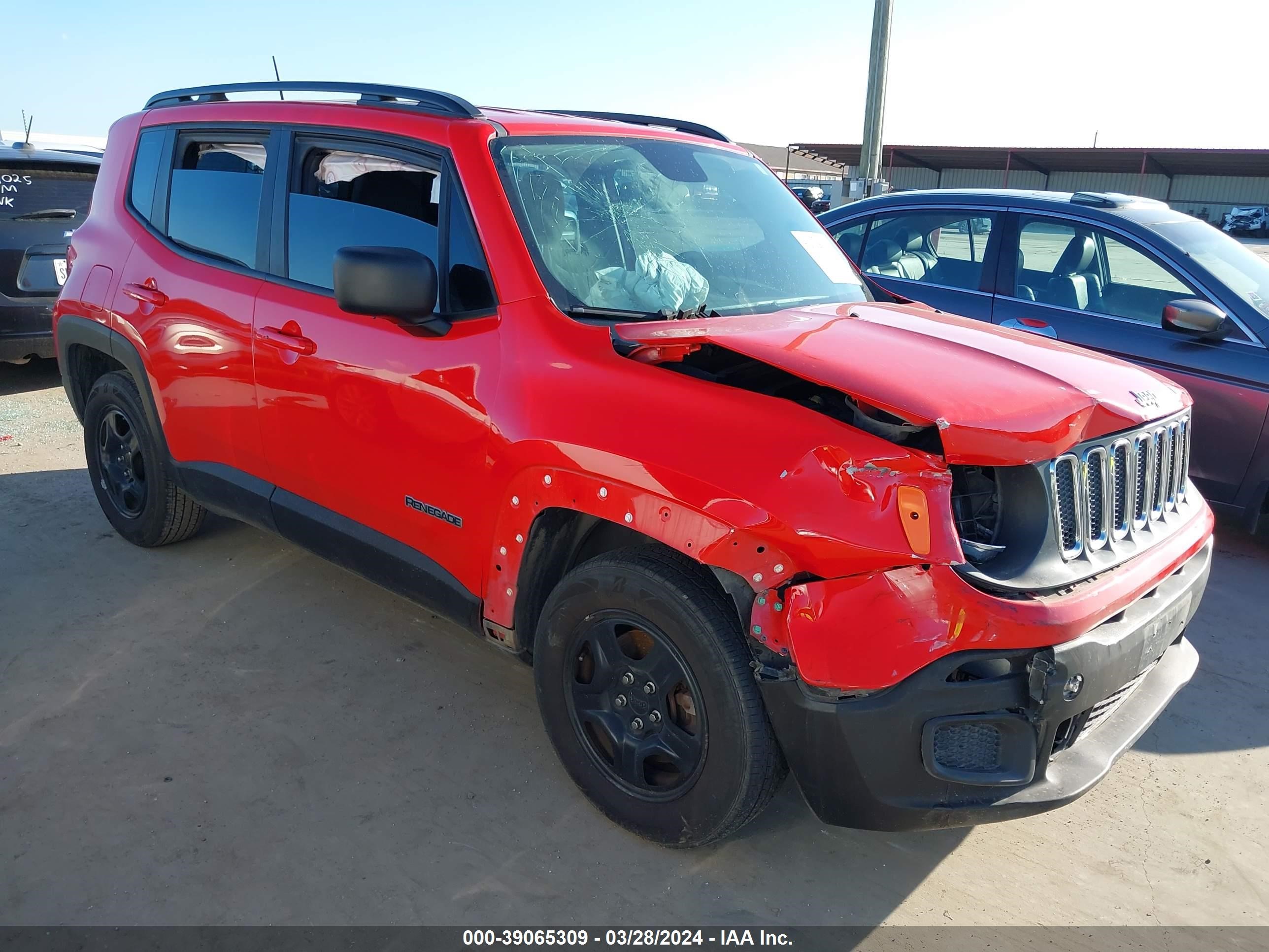 JEEP RENEGADE 2017 zaccjaab3hpe52417