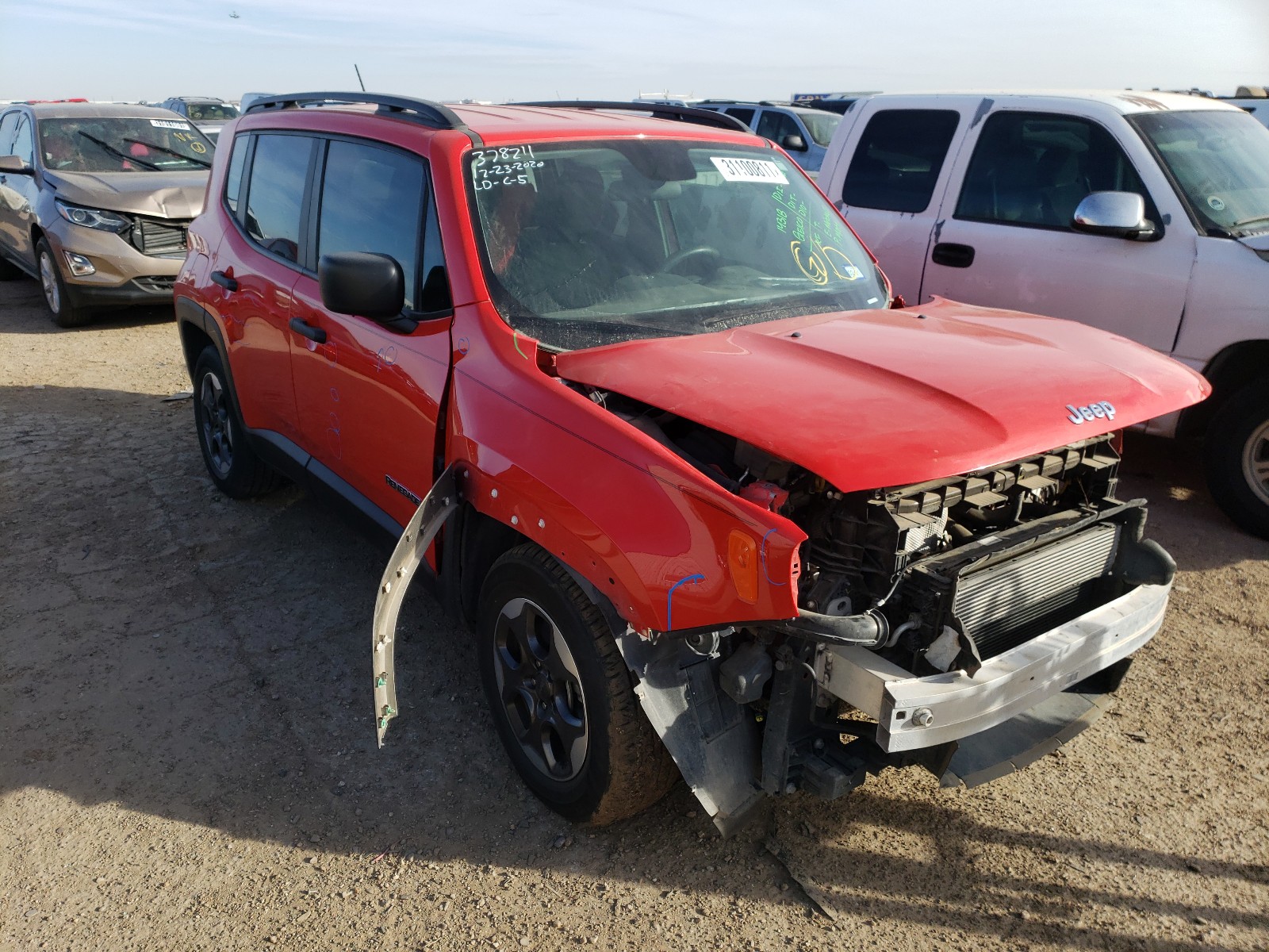 JEEP RENEGADE S 2017 zaccjaab6hpf41947