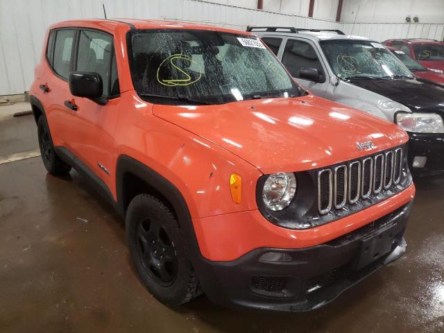 JEEP RENEGADE S 2017 zaccjaah3hpe97183