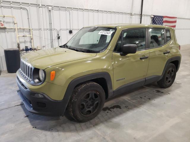 JEEP RENEGADE S 2015 zaccjaat6fpb79012