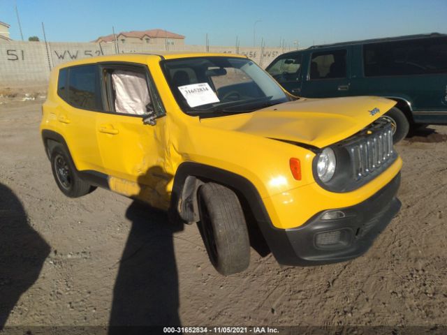 JEEP RENEGADE 2016 zaccjaat9gpd36632