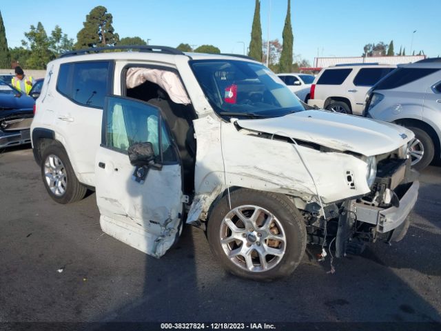 JEEP RENEGADE 2017 zaccjabb3hpe57079