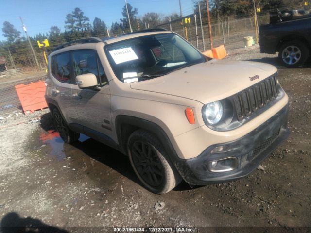 JEEP RENEGADE 2016 zaccjabt3gpe30827