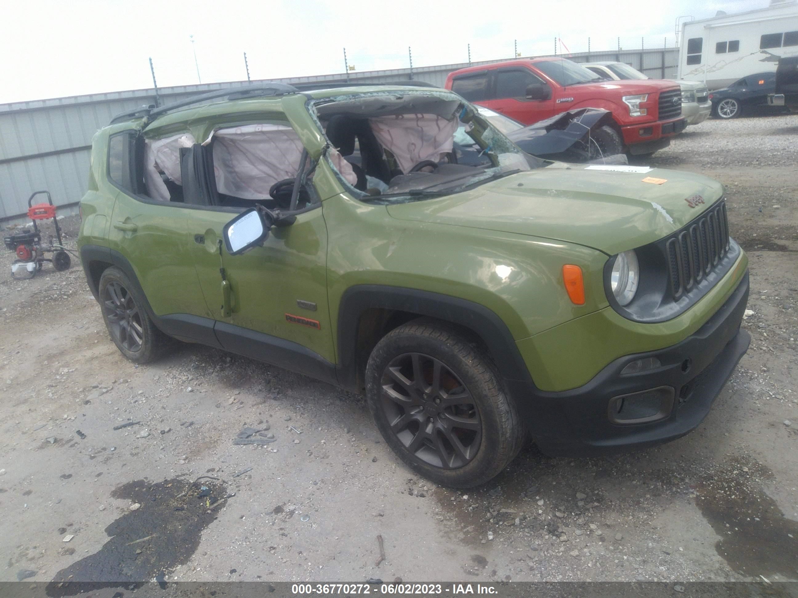 JEEP RENEGADE 2016 zaccjabt6gpc63329