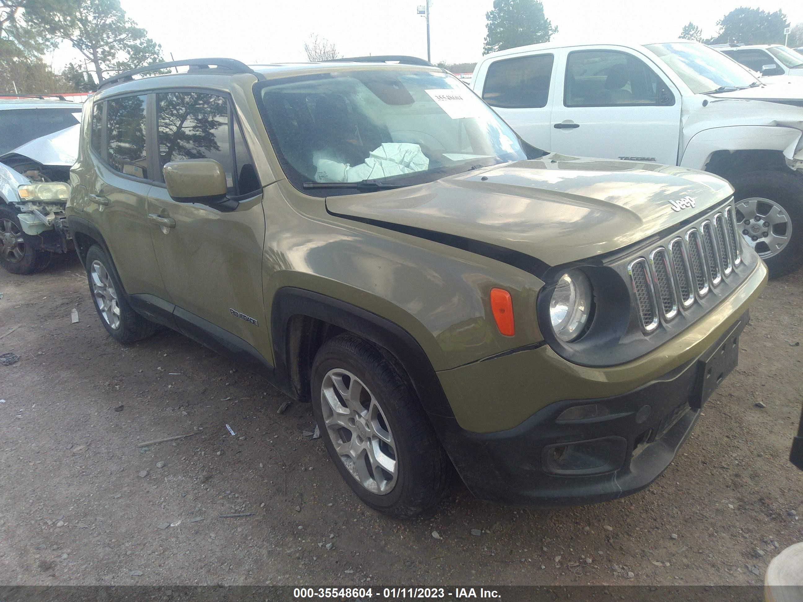 JEEP RENEGADE 2015 zaccjabt8fpb50173