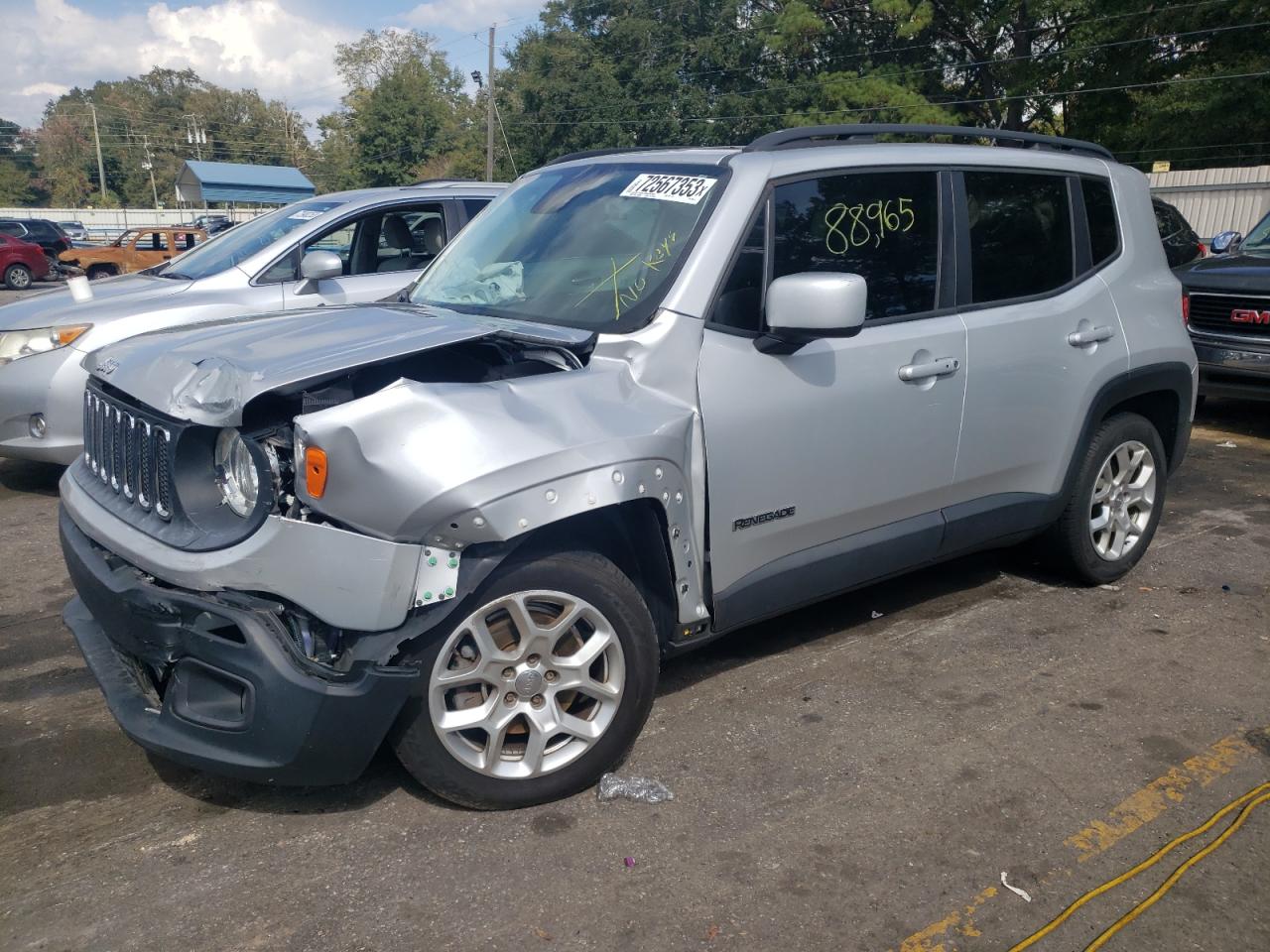 JEEP RENEGADE 2015 zaccjabt8fpb90155