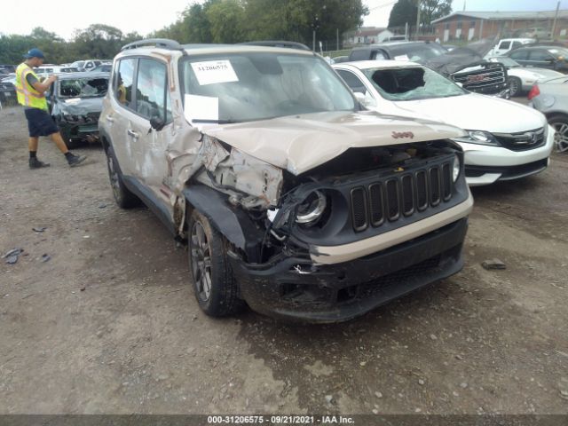 JEEP RENEGADE 2016 zaccjabt9gpe22747