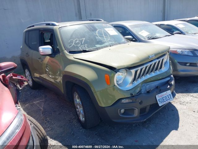 JEEP RENEGADE 2015 zaccjadt0fpc11335