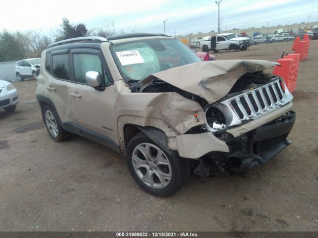 JEEP RENEGADE 2016 zaccjadt1gpc60738