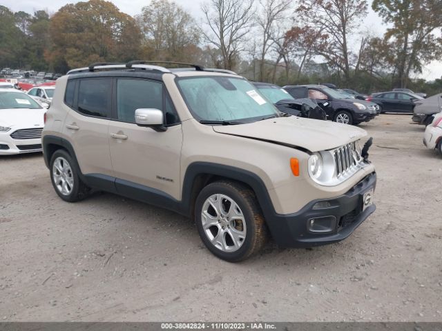 JEEP RENEGADE 2016 zaccjadt2gpc76978