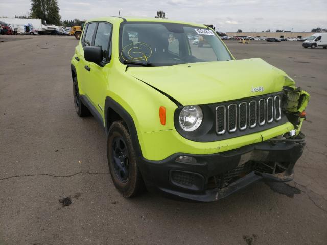 JEEP RENEGADE S 2017 zaccjbab1hpf09591