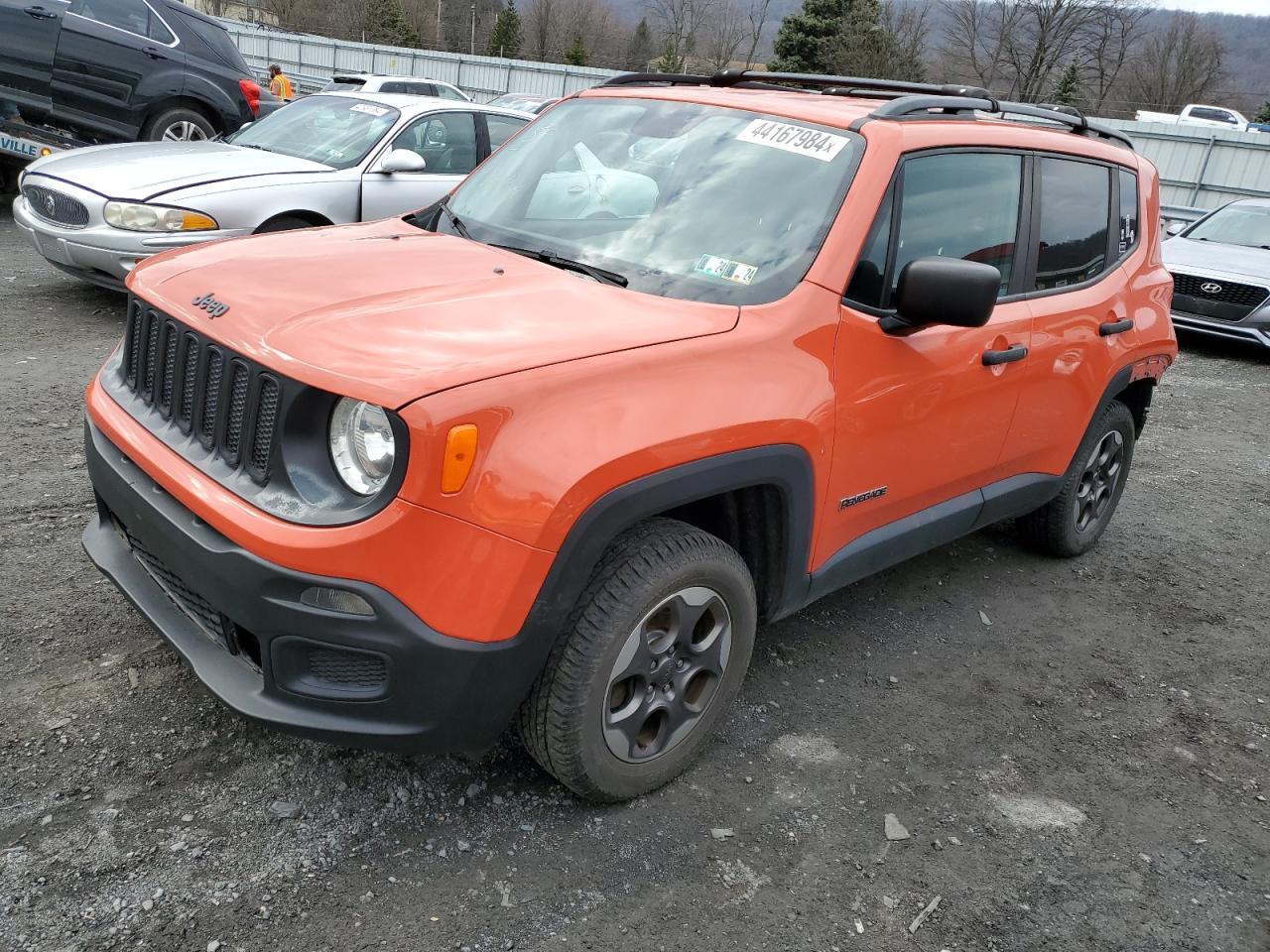 JEEP RENEGADE 2017 zaccjbab4hpf17264