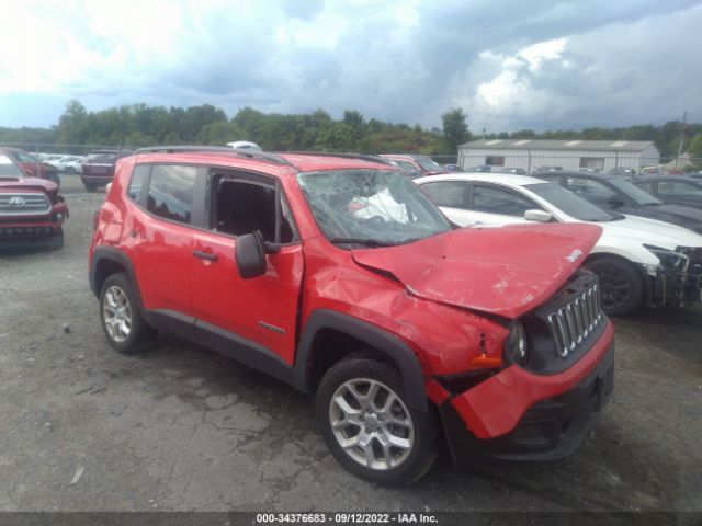 JEEP RENEGADE 2018 zaccjbab5jpj16664