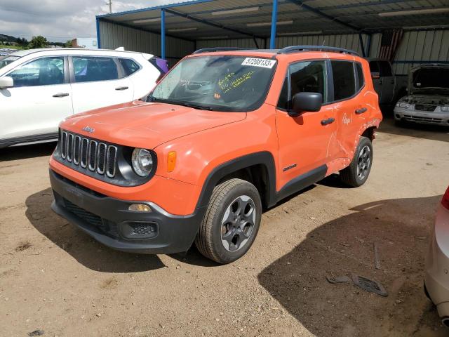 JEEP RENEGADE S 2017 zaccjbab9hpg00835