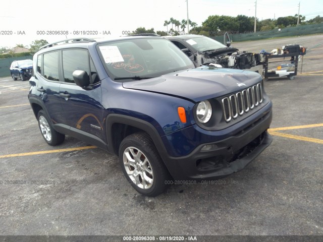 JEEP RENEGADE 2018 zaccjbab9jpj50588