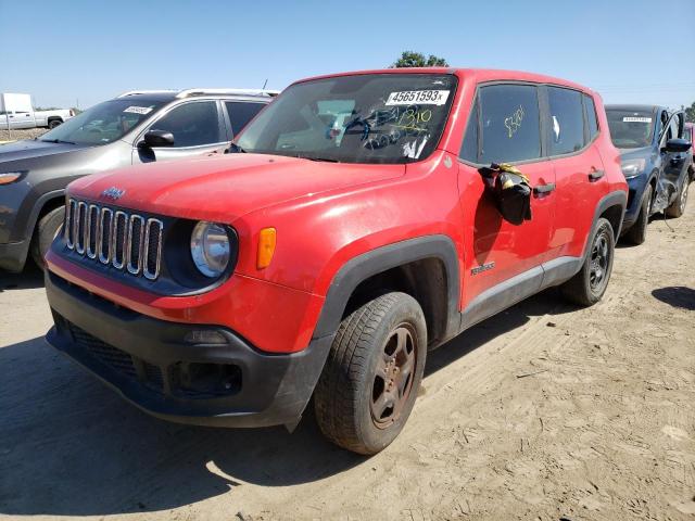 JEEP RENEGADE S 2017 zaccjbah0hpe64132