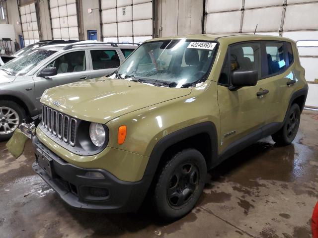 JEEP RENEGADE S 2015 zaccjbat0fpb64898