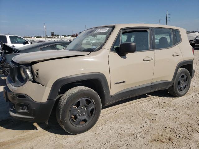 JEEP RENEGADE S 2016 zaccjbat1gpd34394