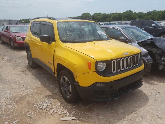 JEEP RENEGADE S 2016 zaccjbat5gpc77312