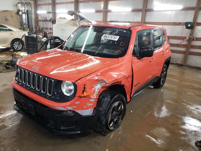 JEEP RENEGADE S 2016 zaccjbat8gpc55837