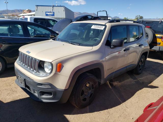 JEEP RENEGADE S 2016 zaccjbaw2gpd77751