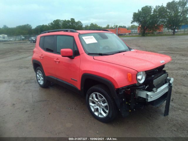 JEEP RENEGADE 2018 zaccjbbb1jph45789