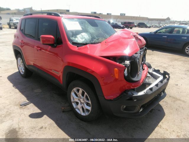 JEEP RENEGADE 2018 zaccjbbb6jph85897