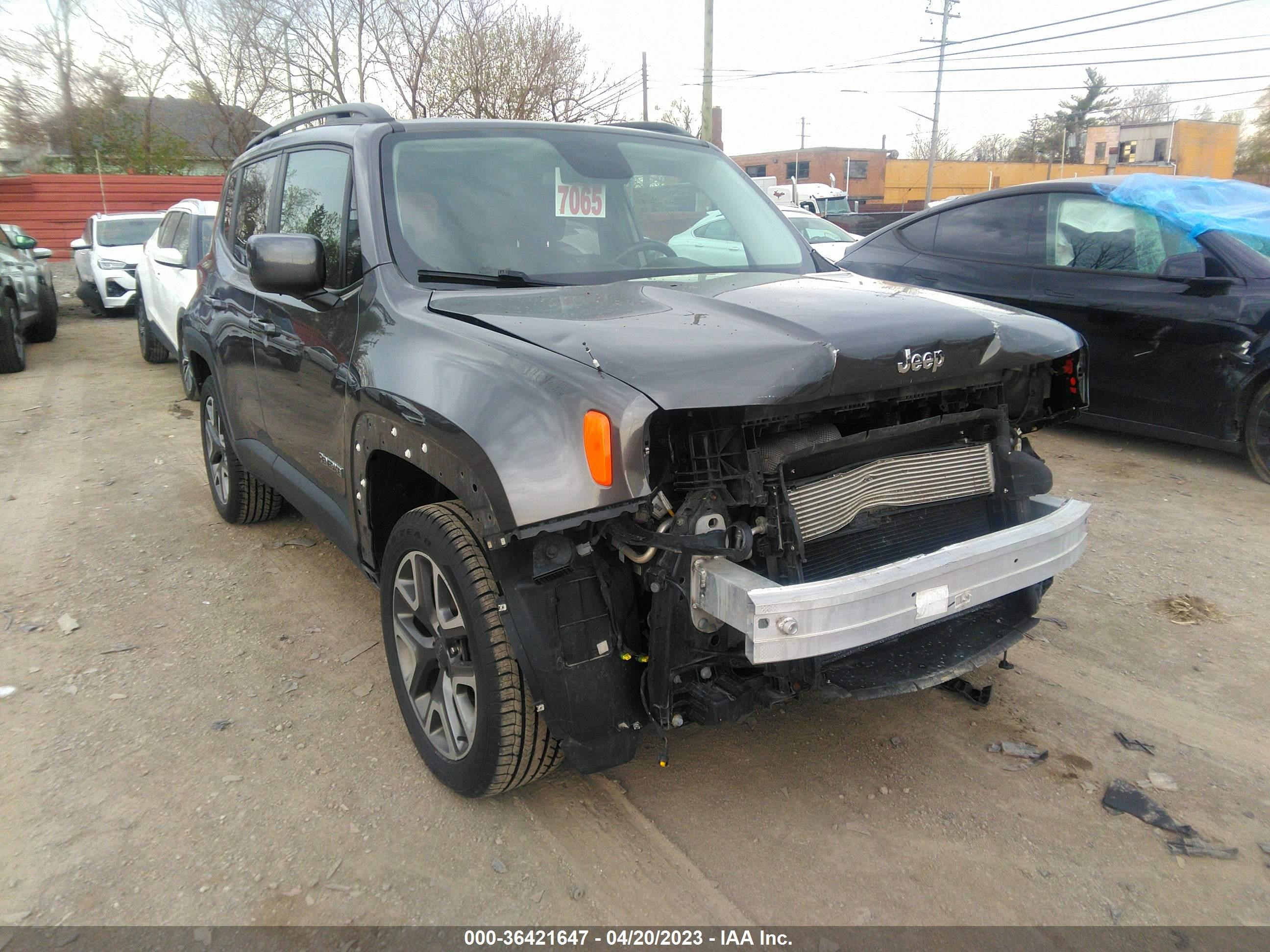 JEEP RENEGADE 2017 zaccjbbbxhpf60442