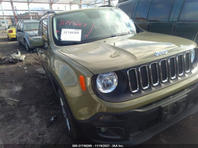 JEEP RENEGADE 2015 zaccjbbt0fpb75218