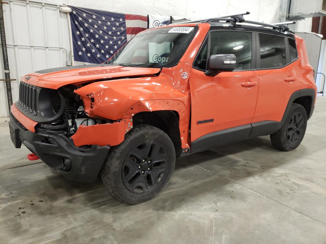 JEEP RENEGADE TRAILHAWK 2018 zaccjbcb0jph64610